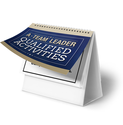 A-Team Leader Qualified Activities Flipbook
