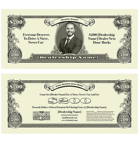 Dealer Next Door Bucks