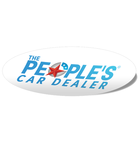 The People's Car Dealer Stickers - Pack of 100