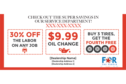 For the People - People First Service Flyer - 8.5"x11"