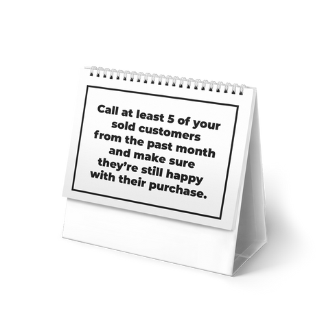 Sales Side Work Buddy