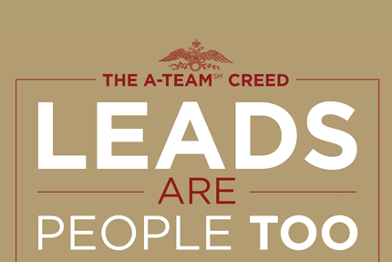 A-Team Creed Poster 18" x 24" Adhesive Backed Poster