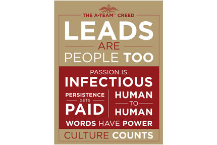 A-Team Creed Poster 18" x 24" Adhesive Backed Poster