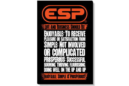 A-Team "ESP Definition" - 2' x3' Canvas