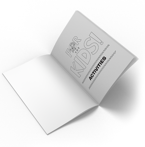 For the Kids Activity Book - Pack of 50