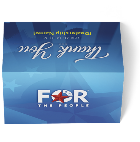 For The People Thank You Cards