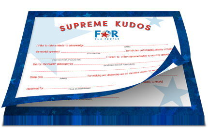 For the People - Supreme Kudos Pad