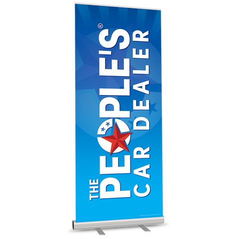 The People's Car Dealer Retractable Banner