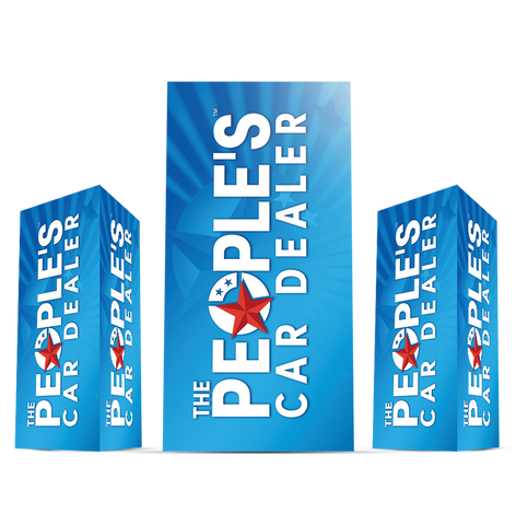 The People's Car Dealer Table Tents