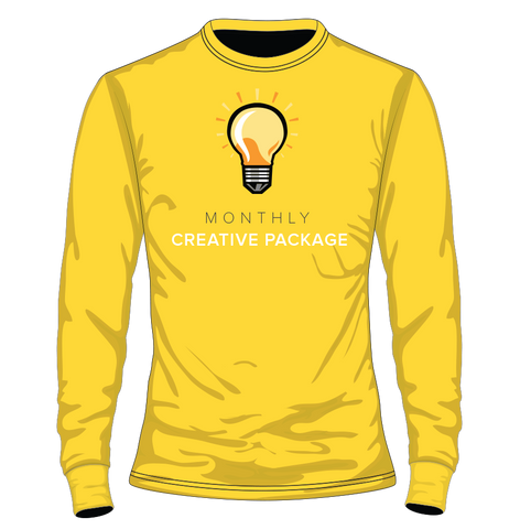Monthly Creative T-Shirt - LONG SLEEVE